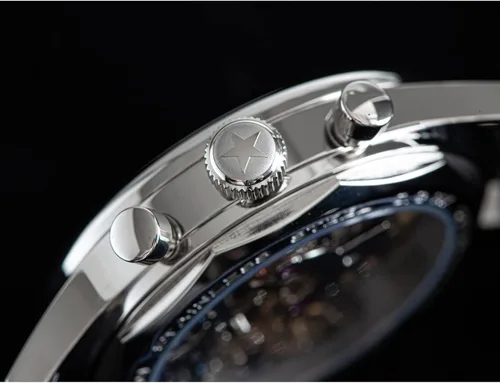Vista 6 de Sugess SUCHP005K V2 SWAN Neck x Exhibition case Back Chrono Mens Watch Seagull 1963 Cronógrafo