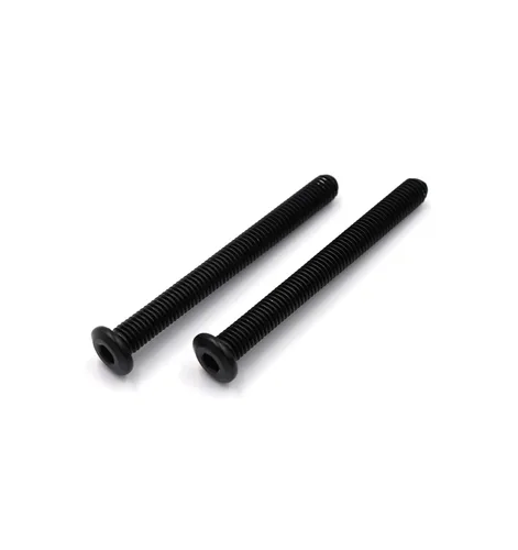 Vista 12 de 20pcs M6 x 0.591 in Remache Negro Avellanado Socket Cap Allen Tornillos Remache Tornillos Muebles Conexión 304 Acero Inoxidable