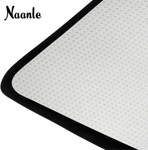 Vista 5 de Naanle Alfombra egipcia antideslizante para sala de estar, comedor, dormitorio, cocina, 1.7 x 2.6 pies (20 x 31 pulgadas / 19.7 x 31.5 in), alfombra
