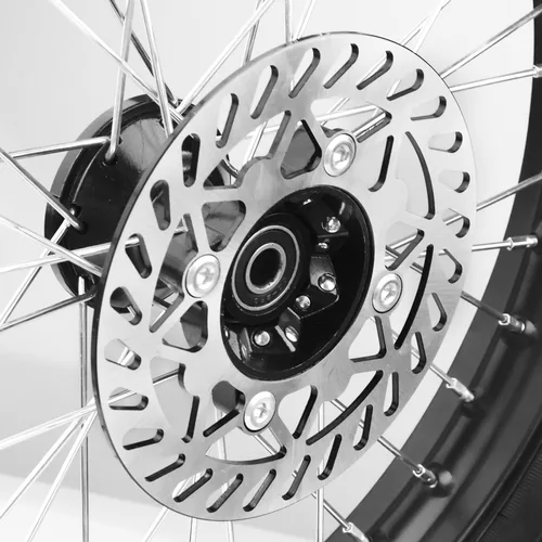Vista 7 de 3.00-14 90/100-14 Llanta trasera y 2.75x17 70/100-17 Llanta delantera Dirt Bike con rodamiento de 15 mm para 110cc 125cc 140cc 150cc 160cc TTR125