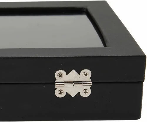 Vista 8 de Caja de sombra de medallas, a prueba de polvo, práctica, multiusos, duradera, transparente, para joyería (S) 15.7 pulgadas