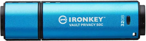 Vista 14 de Kingston IronKey Vault Privacy 50 16GB USB cifrado