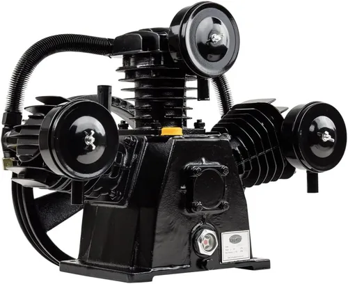Vista 2 de Fuente CS3065A del compresor de la etapa 3-cilindro 10-12 CFM de la sola etapa de la bomba del compresor de aire de 4-5 HP