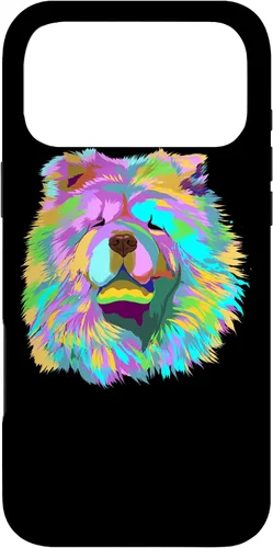 Vista 22 de Colourful Dog Chow Chow Case for iPhone 17