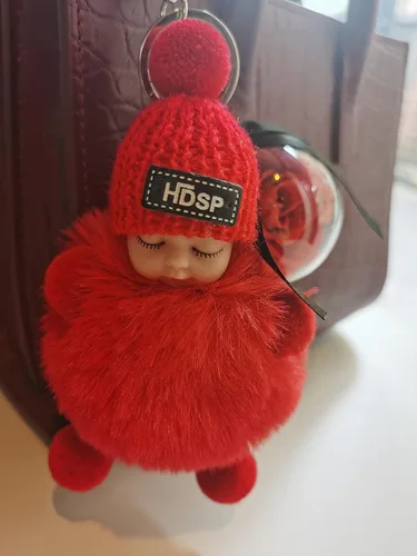 Vista 7 de DORISJACKY Llaveros de muñeca lindos accesorios para monedero cartera y llavero de coche