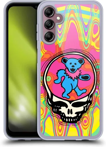 Vista 159 de Head Case Designs Funda de gel con licencia oficial de Grateful Dead Bear Trends [protección de grado militar] compatible con Google Pixel 3