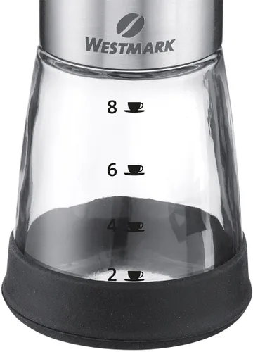 Vista 6 de Westmark Brasilia Negro Molinillo de café ABS Cerámica Vidrio Acero Inoxidable