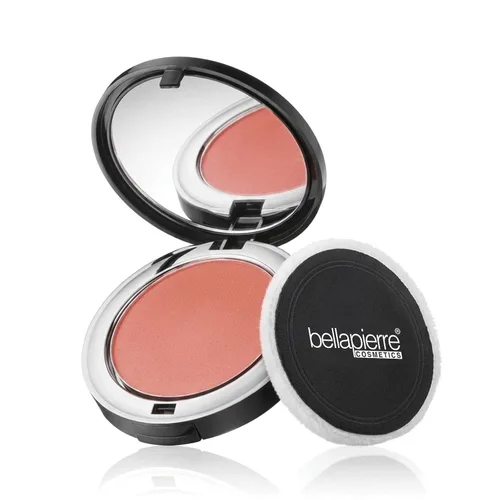 Vista 10 de bellapierre Rubor mineral compacto Brillo cálido rocío No tóxico y libre de parabenos Adecuado para todo tipo de piel Estuche compacto