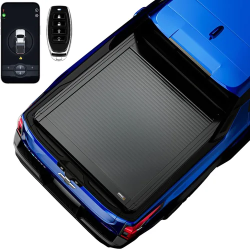 Vista 20 de ONINE Pull-Lock-Go Funda retráctil rígida para tonel, ajuste personalizado 2015-2026 Chevy Colorado/GMC Canyon, cama de camión de 5 pies (156.7 cm)