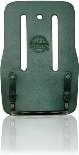 Vista 14 de Graintex Soporte de martillo para cinturón de herramientas, cuero de grano superior de alta calidad, lazo de martillo de acero, se adapta a