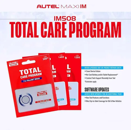 Vista 2 de Autel Programa de cuidado total para Autel MaxiIM IM508 S (tarjeta de actualización de 1 año IM508)