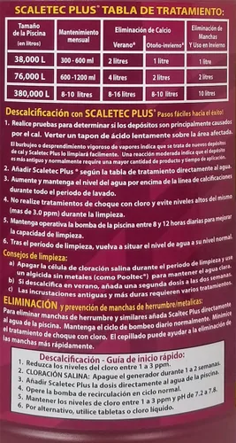 Vista 4 de EasyCare 20064 Scaletec Plus - Descalcificador y quitamanchas, botella de 64 onzas