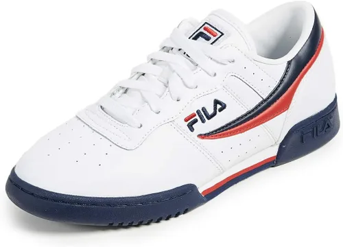 Vista 13 de Fila Original Fitness Lea Classic - Tenis deportivas para hombre Rojo/Azul Marino/Blanco