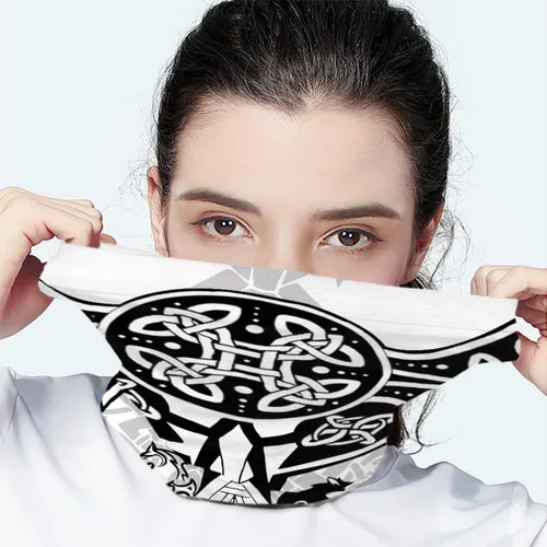 Vista 5 de GLUDEAR Bandana con estampado de galaxia para el cuello, bufanda, orejeras, pasamontañas, máscara antipolvo, para hombre y mujer