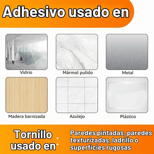 Vista 5 de Kalami Paquete de 6 soportes para discos de vinilo autoadhesivos