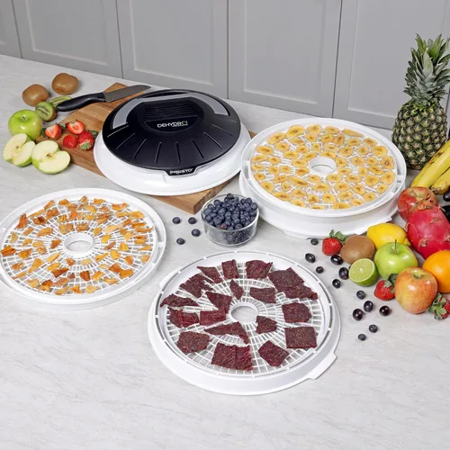 Vista 8 de Deshidratador eléctrico de alimentos Presto Dehydro 06300, Estándar, talla única , Blanco
