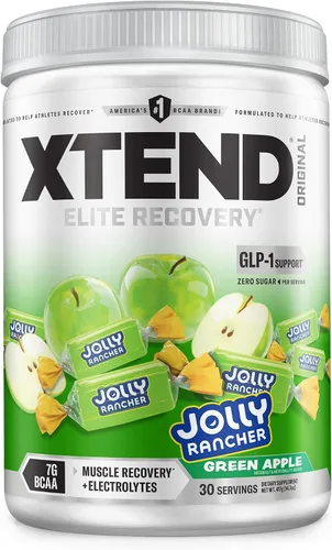 Vista 17 de Xtend Polvo Original BCAA, 7g de BCAAs y 2.5g de L-Glutamina para la Recuperación Muscular, Hidratación y Músculo Delgado, Bebida Sin Azúcar