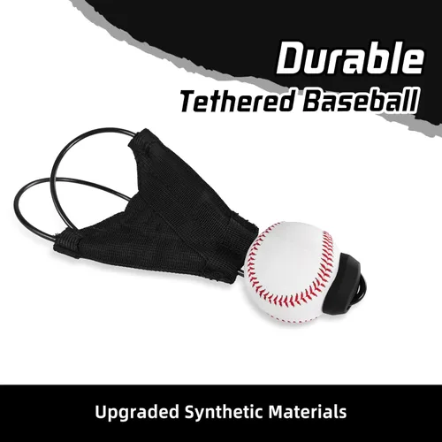 Vista 2 de Entrenador de Swing de Bateo para Béisbol y Sóftbol, Entrenador de Bateo de Béisbol Portátil, Equipo de Entrenamiento Individual para Principiantes