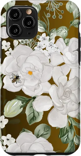 Vista 29 de Funda para iPhone 16 White Gardenia's Nectar Flowing Over
