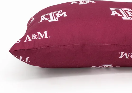 Vista 107 de Everything Comfy Arkansas Razorbacks - Par de fundas de almohada, estándar, 20 x 30 pulgadas, incluye 2 fundas de almohada