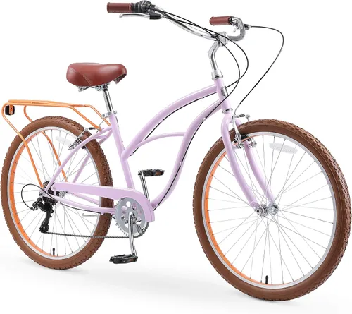 Vista 12 de sixthreezero Around The Block - Bicicleta de playa para mujer