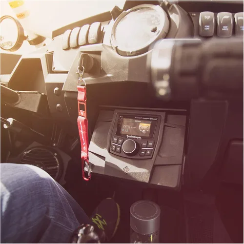Vista 9 de Rockford Fosgate PMX-3, receptor de medios digitales compacto con pantalla de 2.7