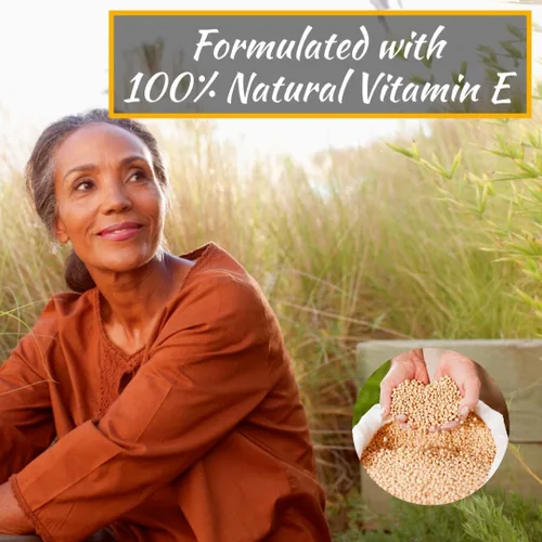 Vista 7 de Olympian Labs Vitamina E TOCOMIN COMPLETA, 200IU 60 cápsulas blandas, combate los radicales libres, apoya el cerebro, la piel y el cabello, 60