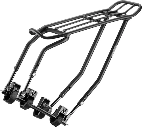 Vista 9 de Ibera Portabicicletas – Portabicicletas Touring Plus+ para freno de disco/soporte de freno sin disco, bicicletas de neumáticos gruesos, montado