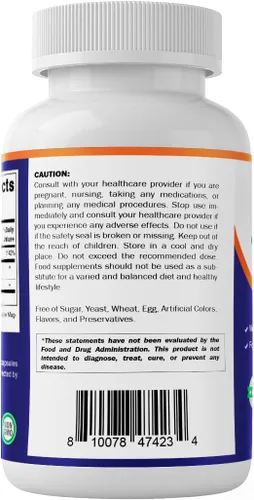 Vista 9 de Vitamatic Canela de Ceilán y berberina con cromo - Extracto botánico a base de plantas - Cápsulas vegetales - Sin OMG, sin gluten - Suplemento