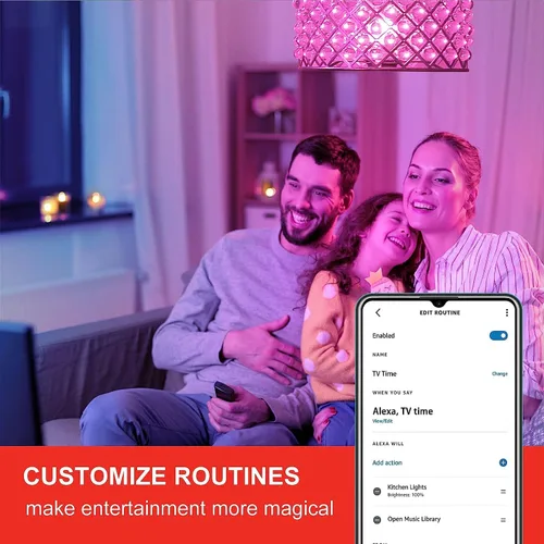 Vista 7 de Sengled Kit de inicio de bombilla inteligente, bombillas inteligentes que funcionan con Alexa, Google Home, bombilla que cambia de color, bombillas