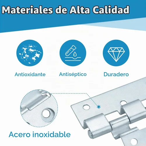 Vista 3 de PalpitateC Paquete de 3 bisagras para puerta de casa móvil compatibles con puertas exteriores Elixir Mobile Homes