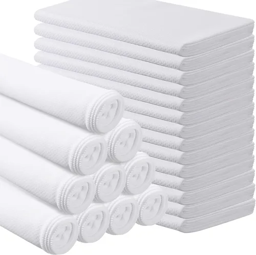 Vista 8 de BBTO 6 toallas refrescantes por sublimación a granel para deportes de 40 x 12 pulgadas, toalla blanca de sudor de golf, toalla de gimnasio
