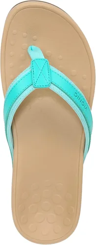 Vista 4 de Sandalias Vionic Pacific High Tide Toepost para mujer Sandalias de plataforma para mujer con soporte ortopédico de arco