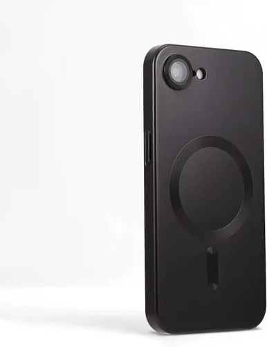 Vista 15 de Funda magnética para iPhone 11, suave y delgada, antihuellas, con protección de cámara, compatible con MagSafe, titanio desierto