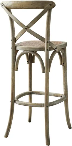 Vista 8 de Modway Taburete Gear Bar con Acabado Gris EEI-5668-GRY