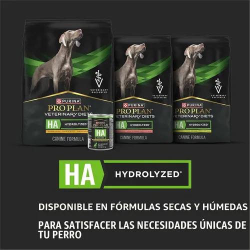 Vista 7 de Pro Plan Veterinary Diets Purina Canine HA Salmón 1x6 lb US