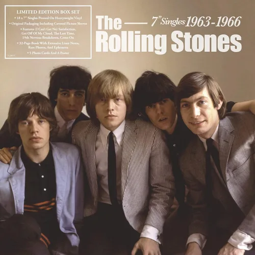 Vista 2 de The Rolling Stones Singles 1963-1966 7" Single Box Set