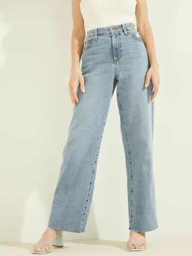 Vista 2 de Guess Jeans estilo boyfriend de talle alto Eco '90s para mujer