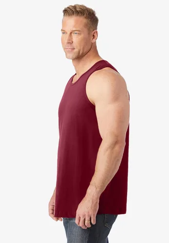 Vista 3 de KingSize Camiseta sin mangas ligera para hombre Big & Tall