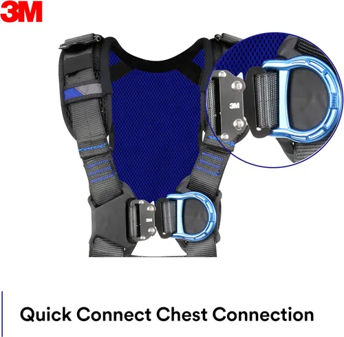 Vista 4 de 3M Unisex X300 X-style Climbing Vest Safety Harness
