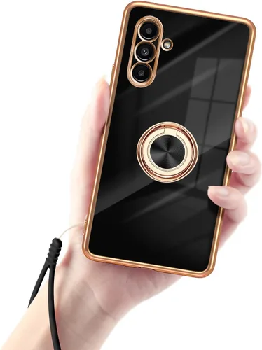 Vista 19 de Funda para Google Pixel 7 Pro para mujer, galvanoplastia, borde dorado, elegancia de lujo, parte inferior de un solo color, cubierta de protección
