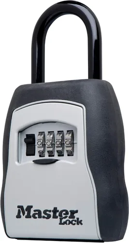 Vista 10 de Master Lock Caja de llaves de alta capacidad, dial de combinación, cable removible Caja fuerte de llave combinada para llaves, llaveros y tarjetas