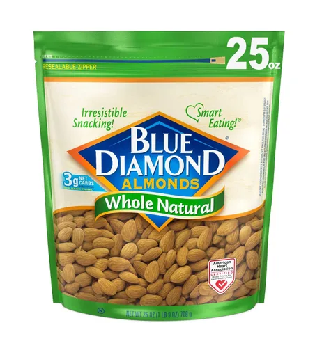 Vista 25 de Blue Diamond Almonds, Almendras espolvoreadas de cacao asadas al horno, 14 onzas