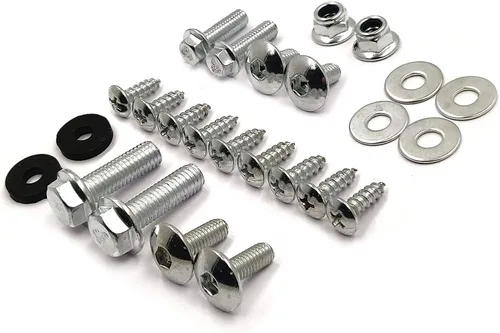 Vista 4 de HongK - Tornillos de panel de tornillo de montaje en tanque de carenado de plástico compatibles con CRF50 Dirt Pit Bike 50cc-110cc