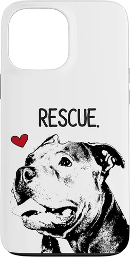 Vista 24 de Rescue Pitbull Dog Save Dogs Pit Bull Lover - Carcasa para iPhone 17