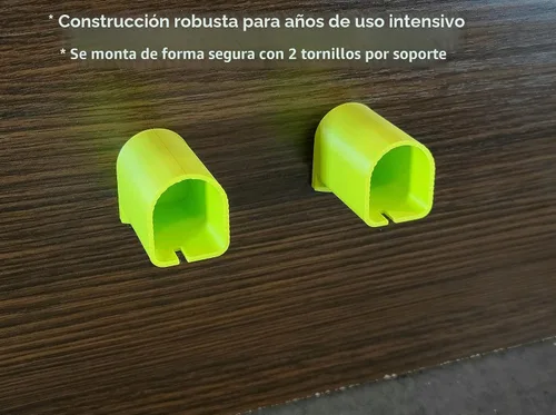 Vista 2 de Para Ryobi 18V Inalámbrico – Soportes para Perchas Soportes de Batería – 6 Soportes de Batería