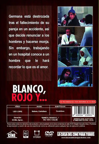 Vista 2 de Blanco y rojo ( Bianco, Rosso E) Sophia Loren, Adriano Celentano European Import