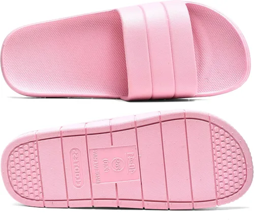 Vista 3 de clootess Zapatos de ducha para hombres y mujeres, sandalias para el hogar, pantuflas de baño, interiores, casa, piscina, dormitorio universitario