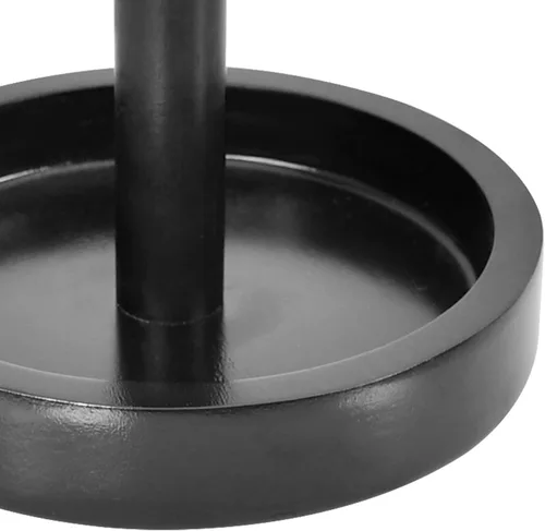 Vista 7 de Soporte de tiza de cono de talco de cono de madera para mesa de billar/billar Negro
