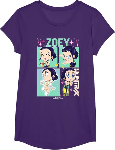 Vista 12 de Kpop Demon Hunters Zoey Camiseta Oficialmente Autorizada